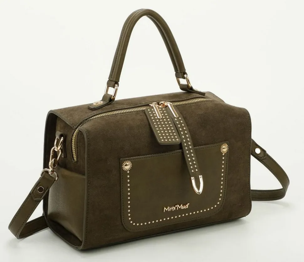 Borsa bauletto Mimì-Muà Verde Militare