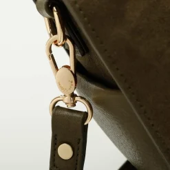 Borsa bauletto Mimì-Muà Verde Militare