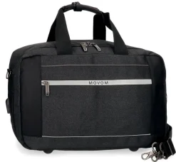 Borsa cabina Movom Trimmed Nera 40x25x20