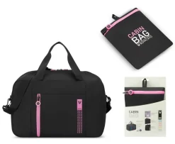 Borsa cabina pieghevole 40x25x20 Roncato Compact 2011 Rosa