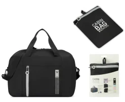 Borsa cabina pieghevole 40x25x20 Roncato Compact 2011 Nero Fumo