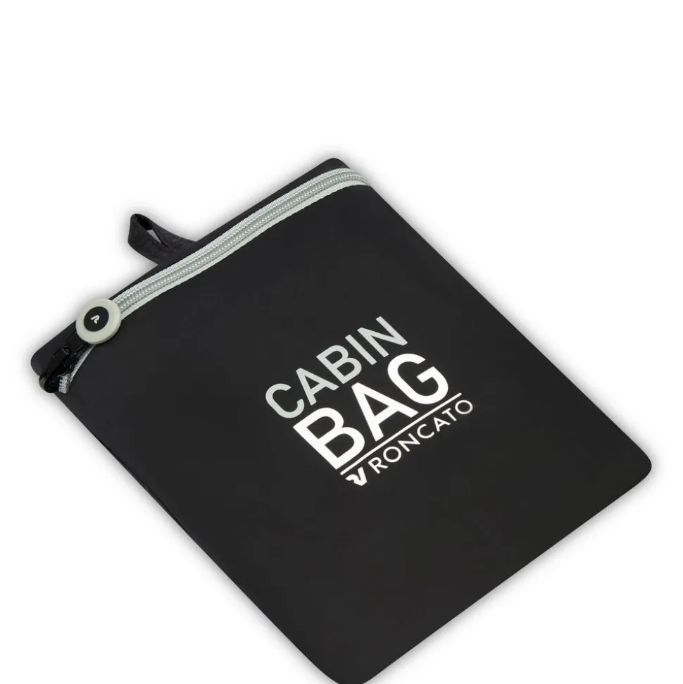 Borsa cabina pieghevole 40x25x20 Roncato Compact 2011 Nero Fumo