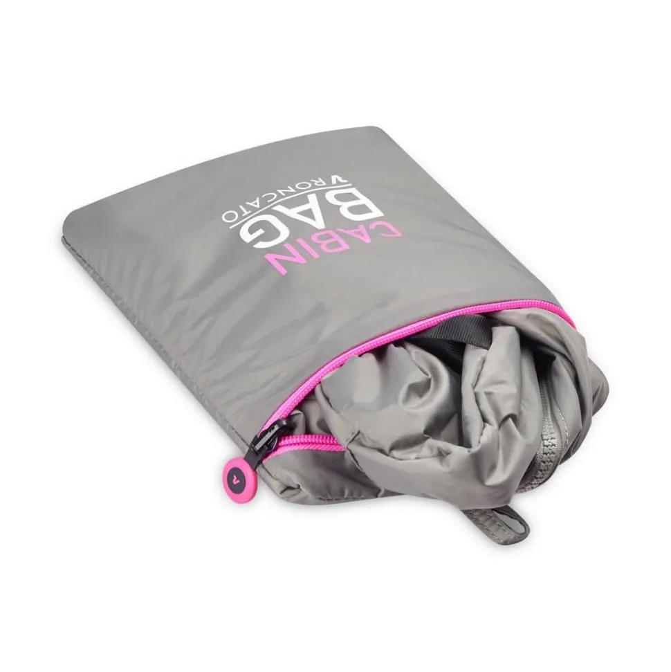Borsa cabina pieghevole 40x25x20 Roncato Compact Neon 2011 Grigio