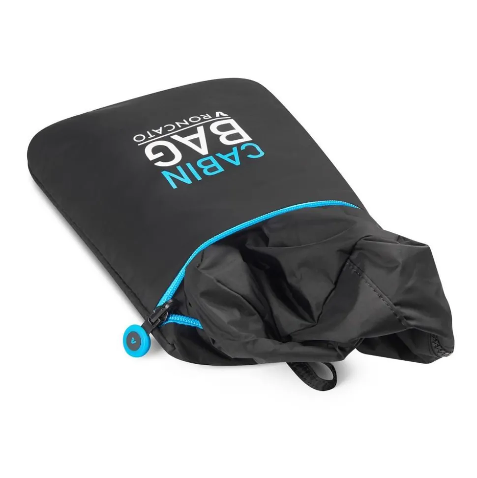 Borsa cabina pieghevole 40x25x20 Roncato Compact Neon 2011 Nero