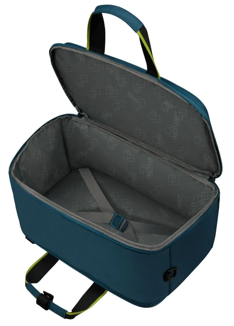 Borsa cabina zaino 40x20x25 American Tourister Take2Cabin Harbor Blue