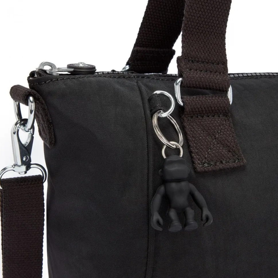 Borsa con tracolla Kipling Amiel Black Noir
