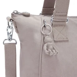 Borsa con tracolla Kipling Amiel Grey Gris