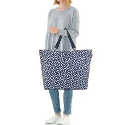 Borsa da mare Reisenthel shopper XL Signature Navy