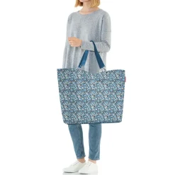 Borsa da mare Reisenthel shopper XL Viola Celeste