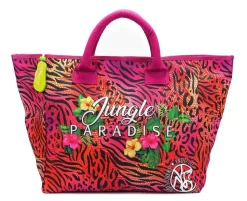 Borsa da mare Ynot? Jungle Paradise 005 Fuxia