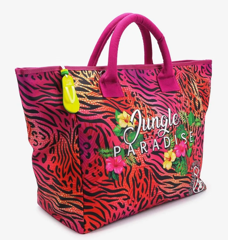 Borsa da mare Ynot? Jungle Paradise 005 Fuxia
