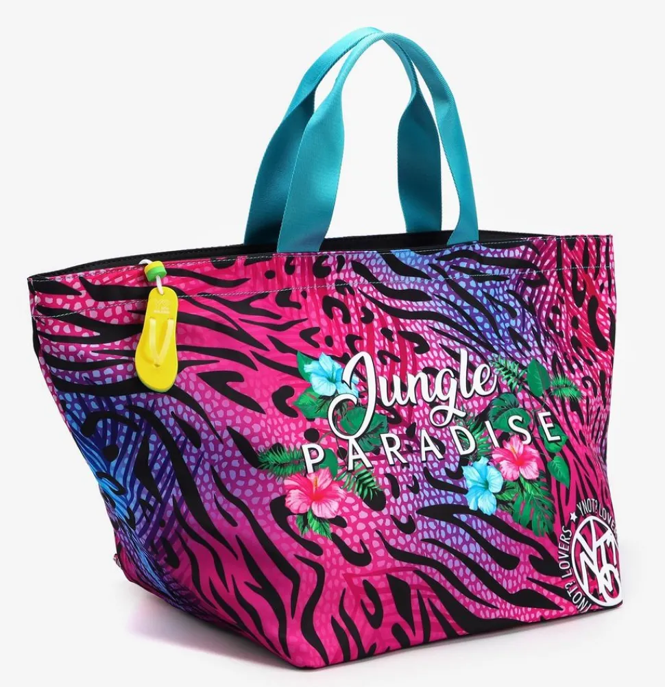 Borsa da mare Ynot? Jungle Paradise 001 Aqua