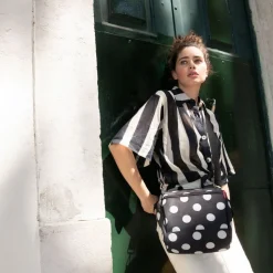 Borsa donna Reisenthel allrounder cross Dots White