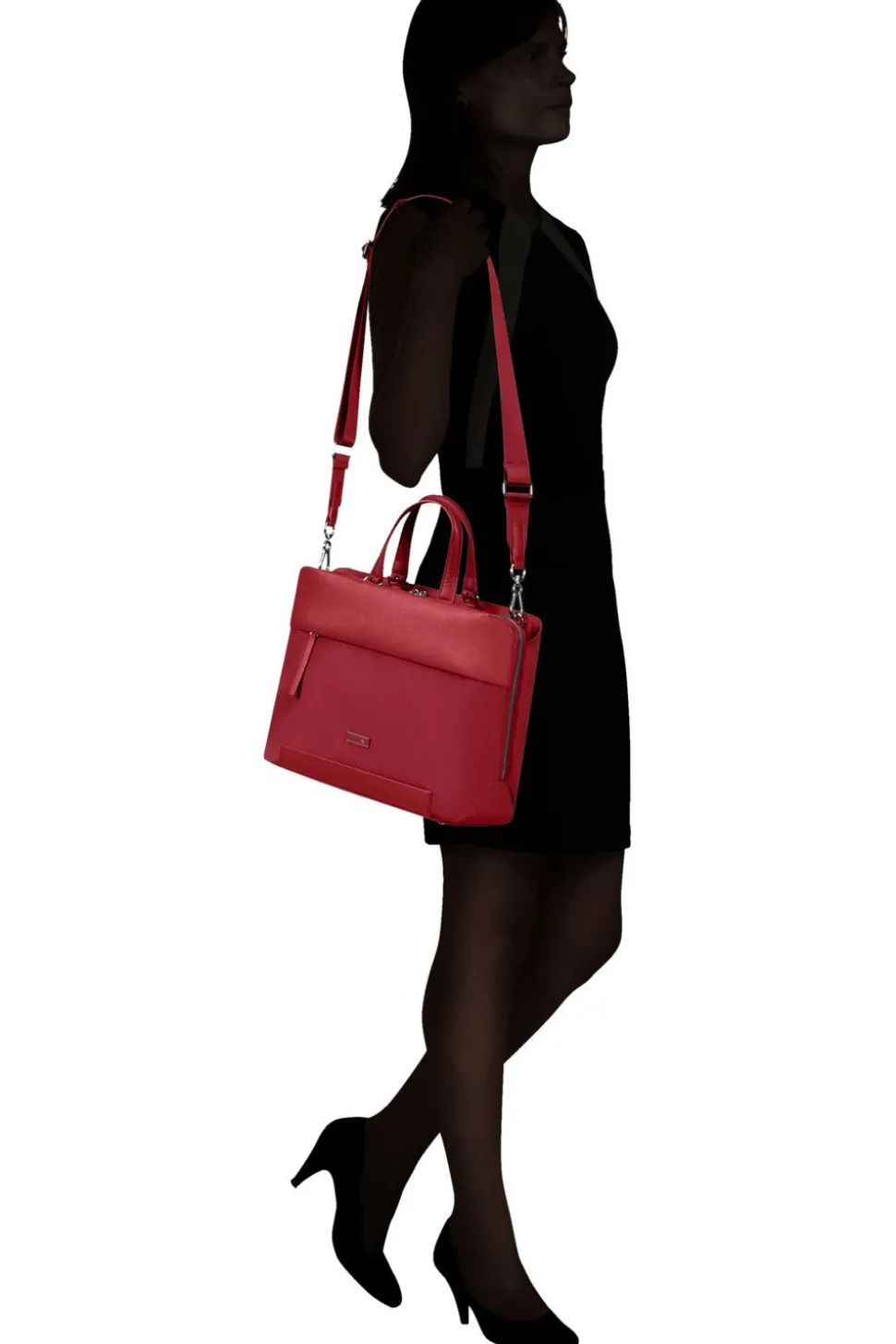 Borsa lavoro donna 14,1" Samsonite Zalia 3.0 Rossa