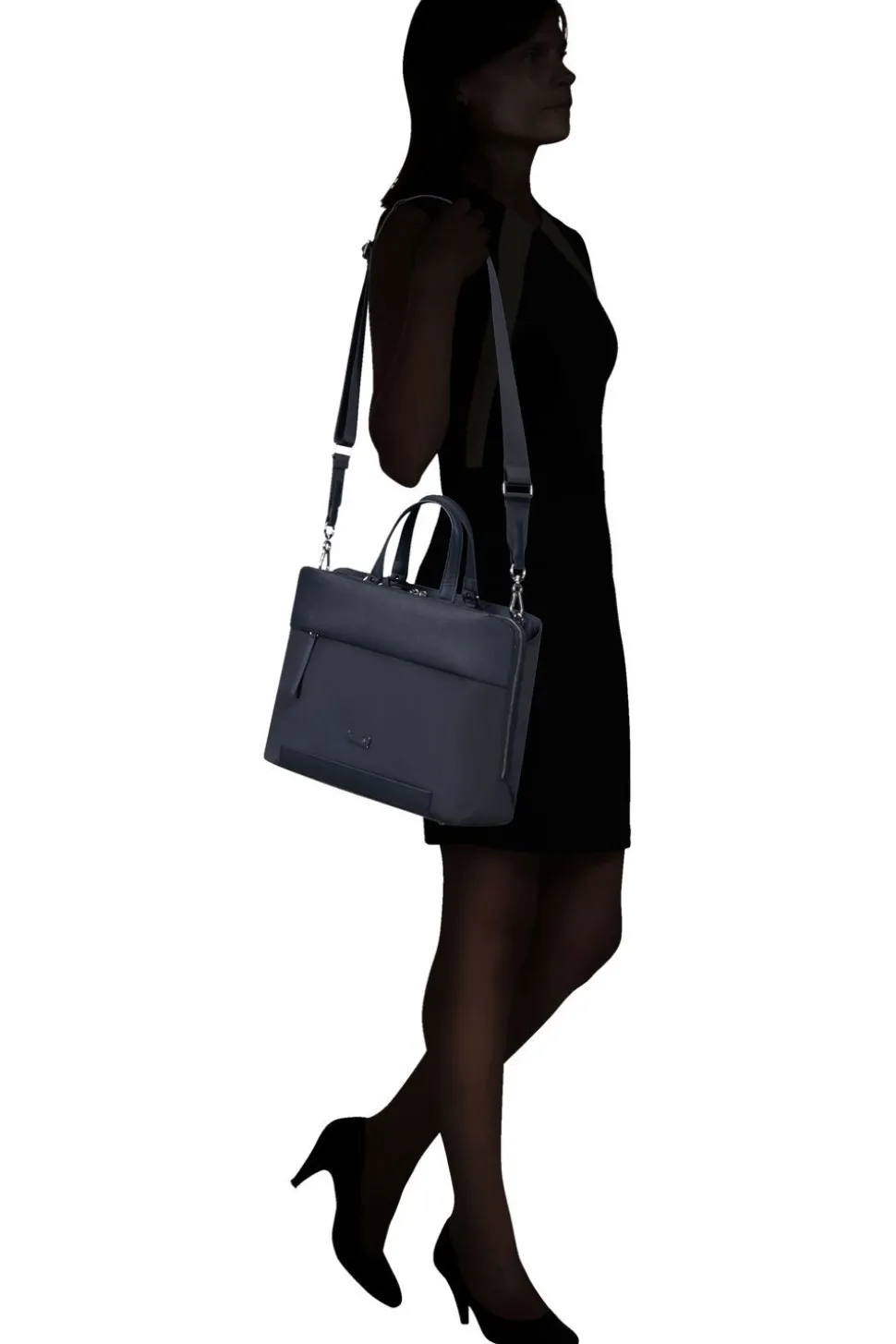 Borsa lavoro donna 14,1" Samsonite Zalia 3.0 Blu