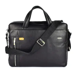 Borsa lavoro in pelle Acciaio 2325 Nera