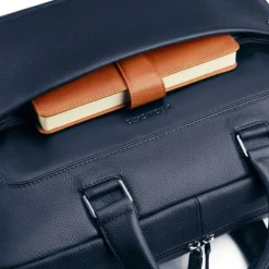 Borsa lavoro in pelle Roncato Alaska 2428 Navy