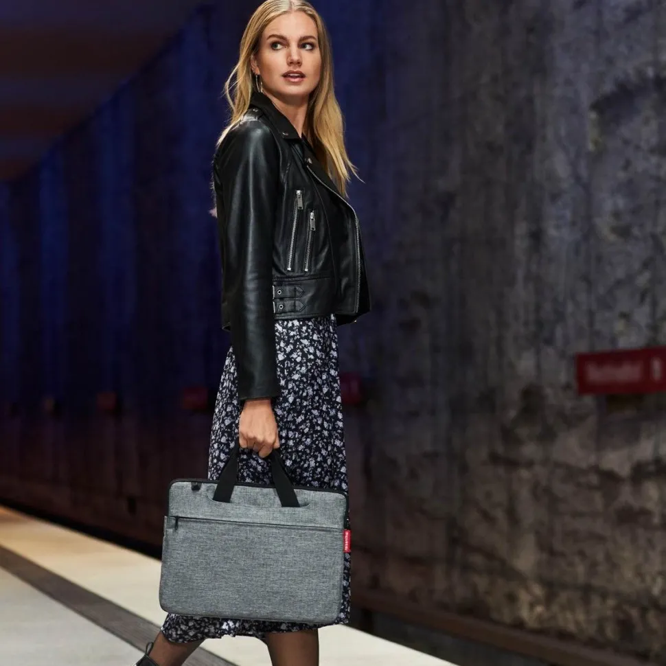 Borsa lavoro Reisenthel netbookbag Twist Silver