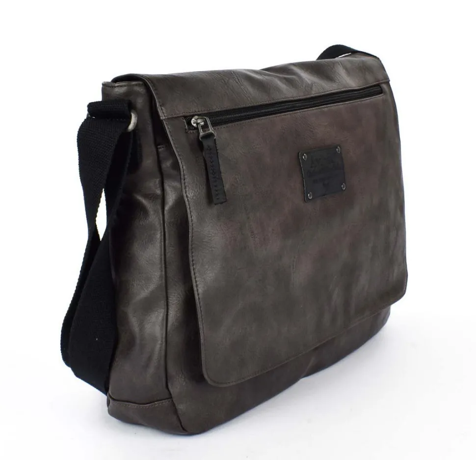 Borsa Messenger Avirex Buffalo 02 Grigia