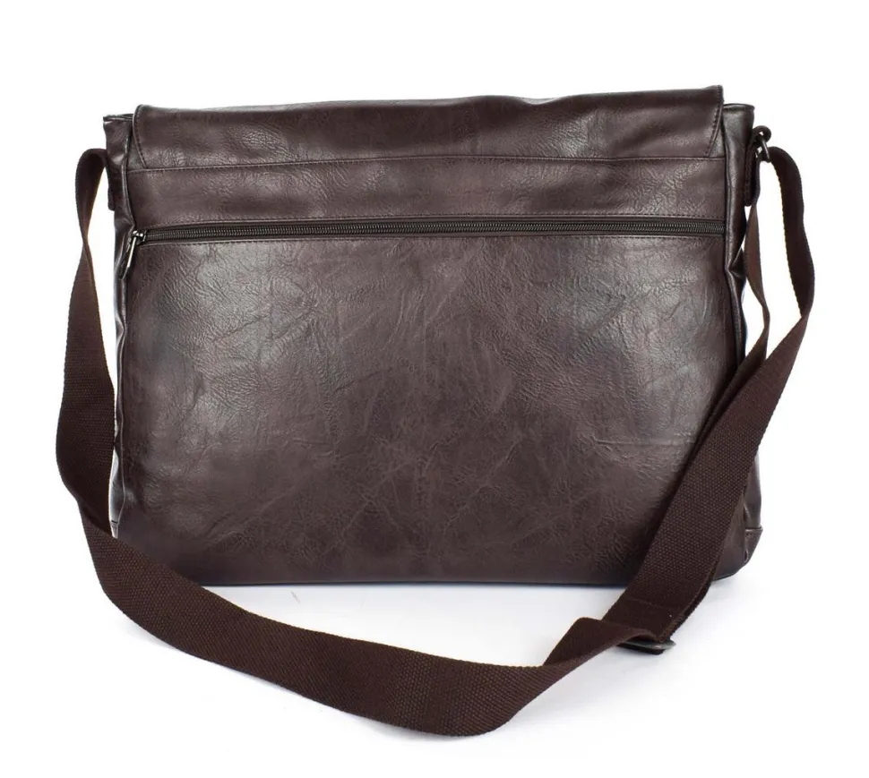 Borsa Messenger Avirex Buffalo 02 Marrone