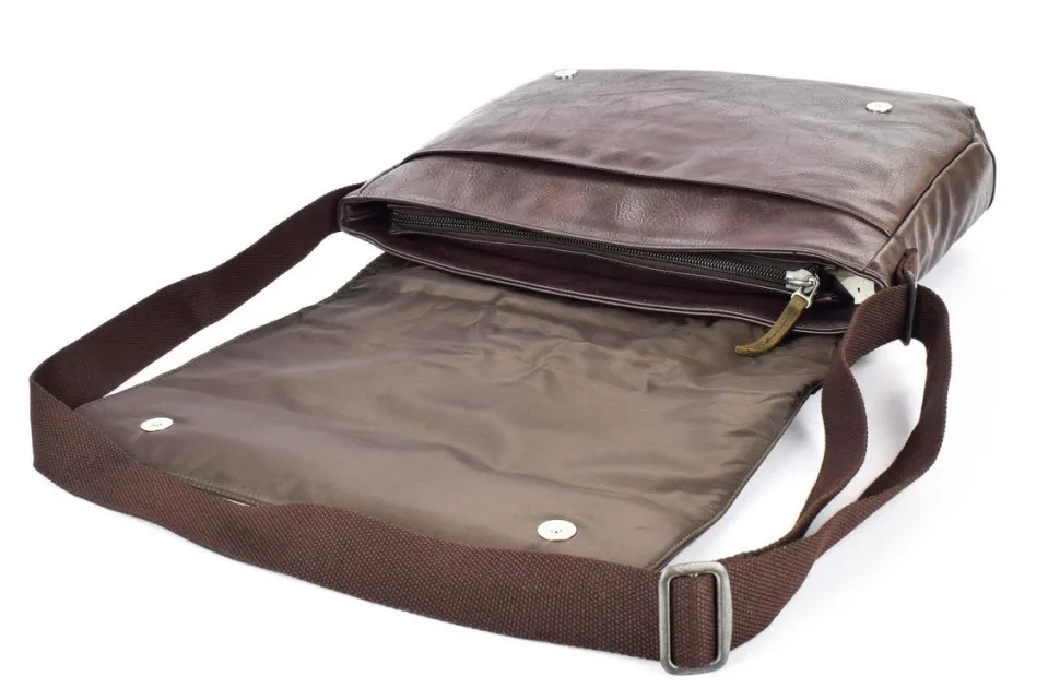 Borsa Messenger Avirex Buffalo 02 Marrone