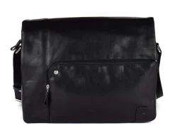 Borsa Messenger in pelle Acciaio 8359 Nera