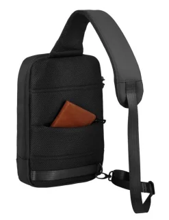 Borsa monospalla Travelite Workfloow 6514 Nero