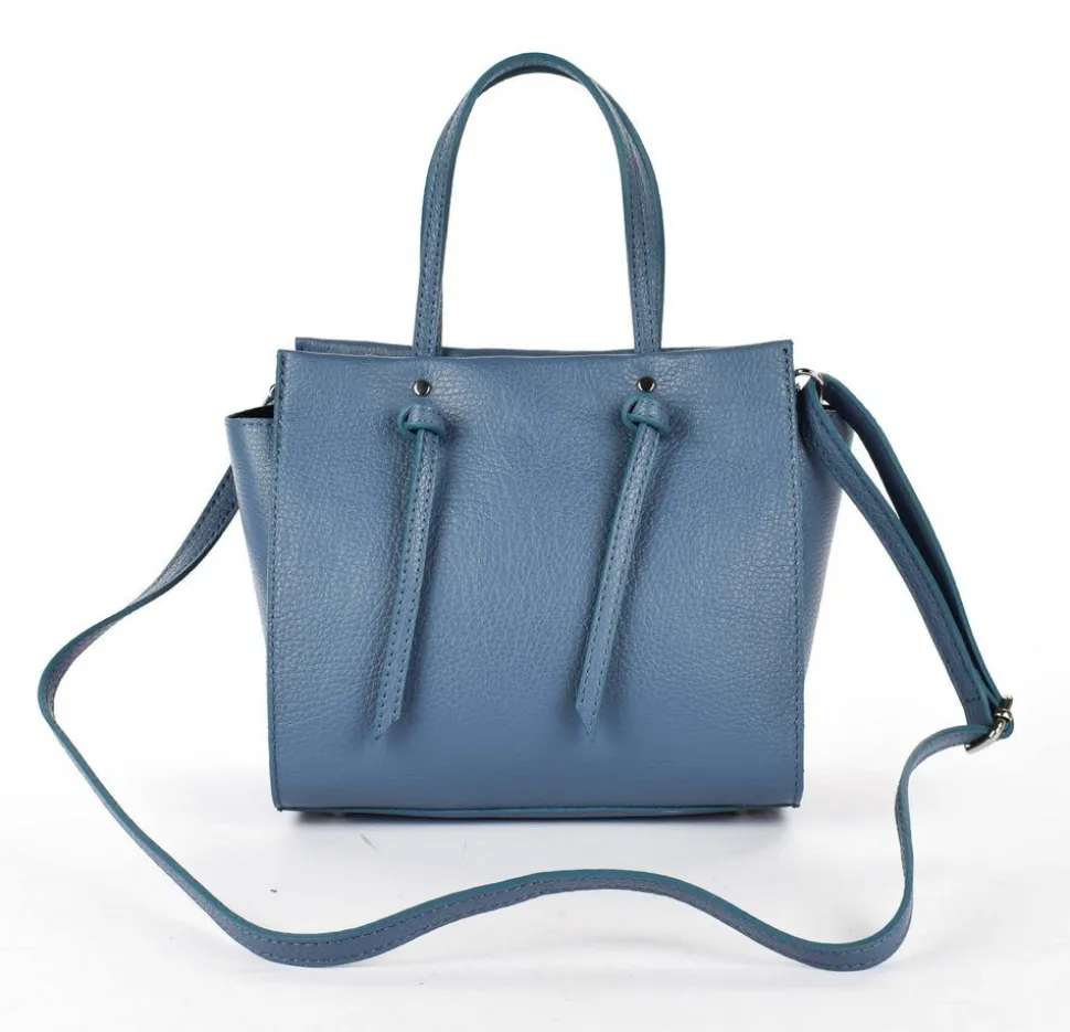 Borsa piccola a mano e tracolla 20097 Azzurra