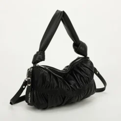 Borsa piccola a spalla e tracolla Mimì-Muà Nera