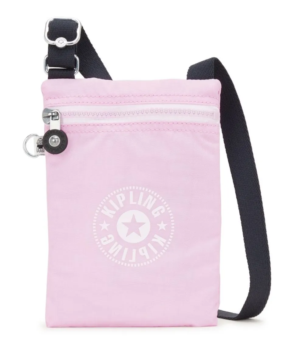 Borsa piccola a tracolla Kipling Afia Lite Blooming Pink