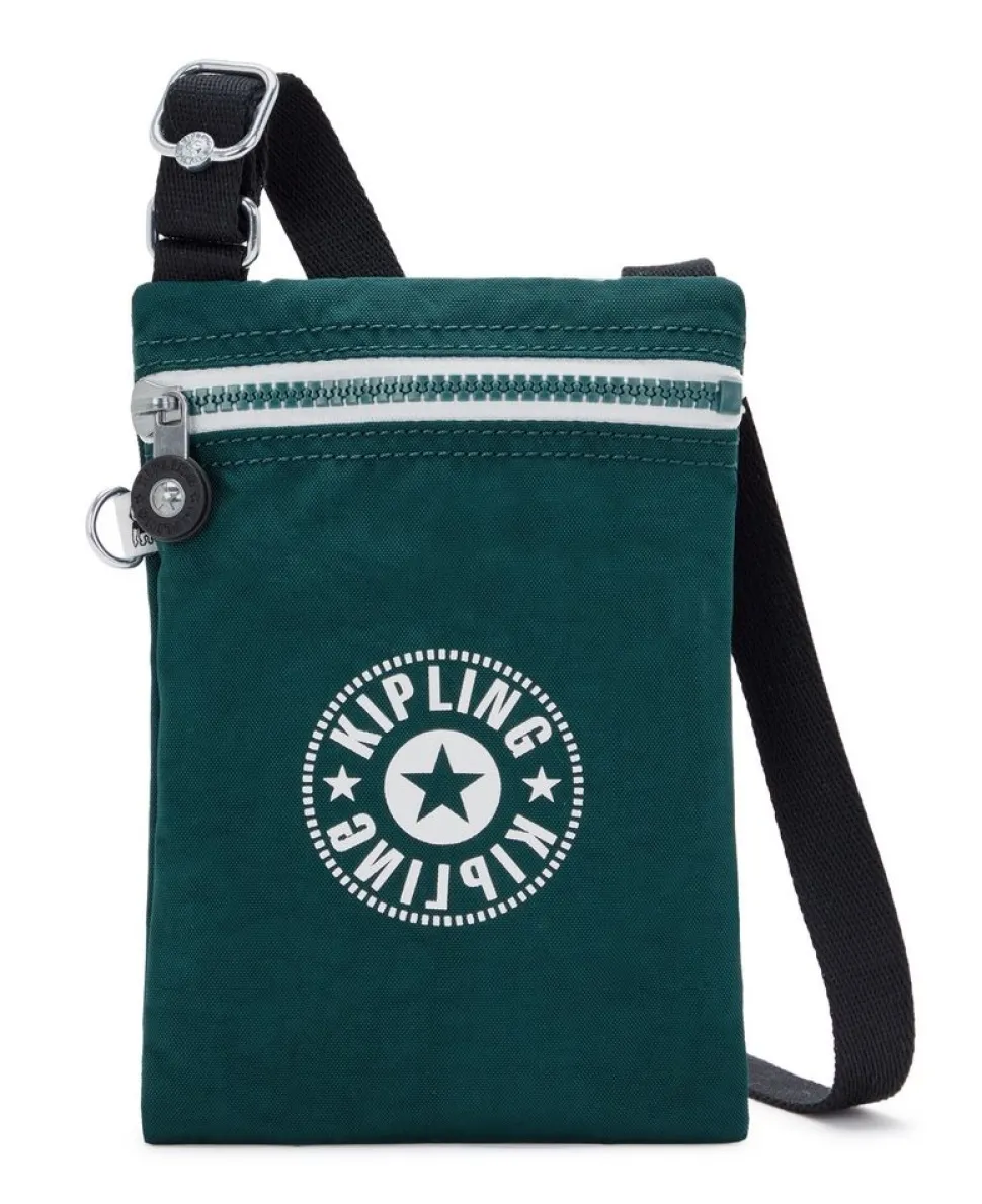 Borsa piccola a tracolla Kipling Afia Lite Vintage Green