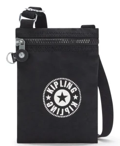 Borsa piccola a tracolla Kipling Afia Lite Black Lite