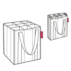 Borsa porta bottiglie Reisenthel Bottlebag Nera