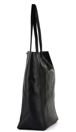 Borsa shopper in pelle 20056 Nera