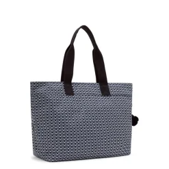 Borsa shopper Kipling Colissa Signature Print