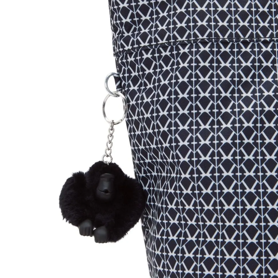 Borsa shopper Kipling Colissa Signature Print