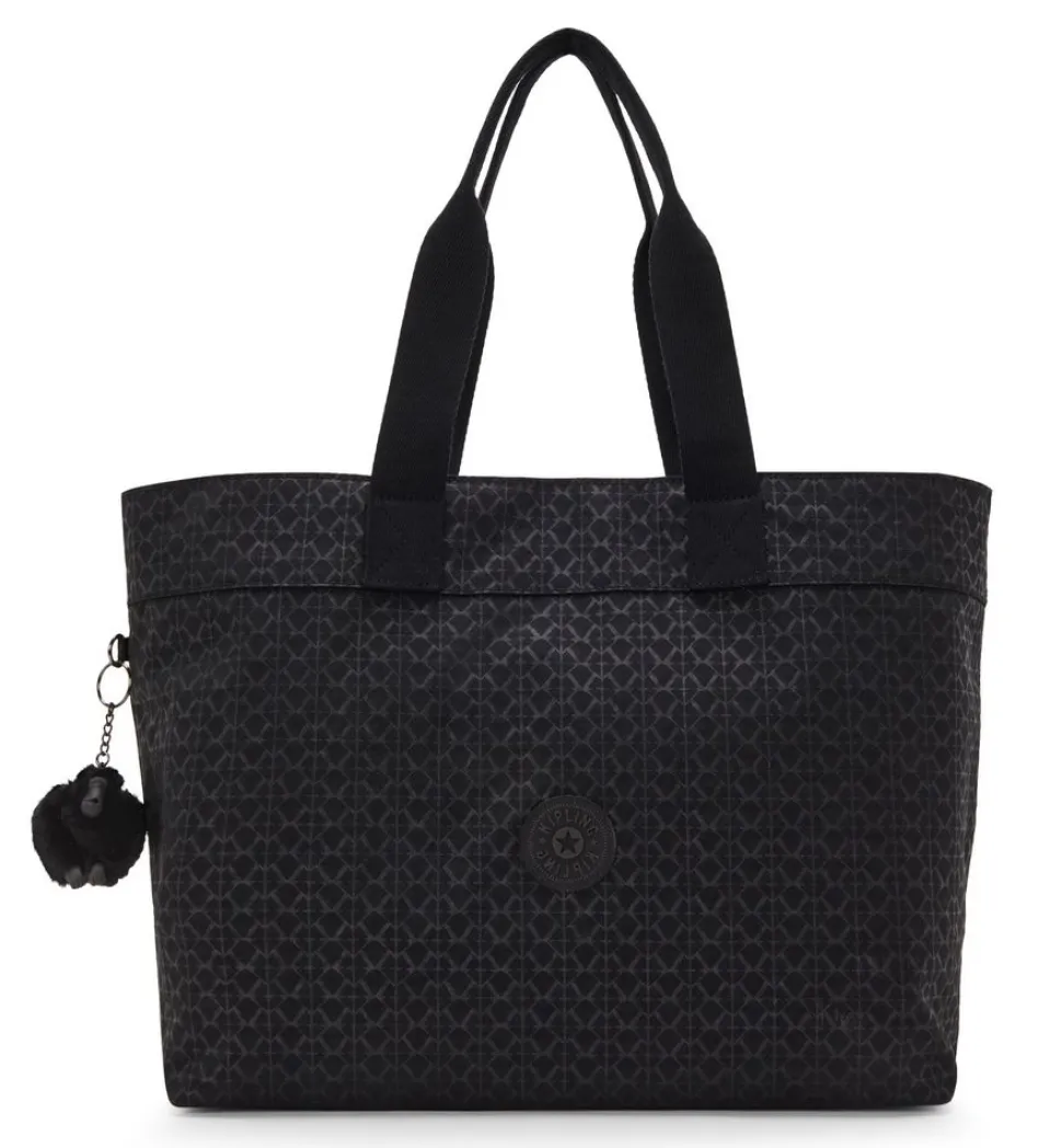 Borsa shopper Kipling Colissa Signature Emb