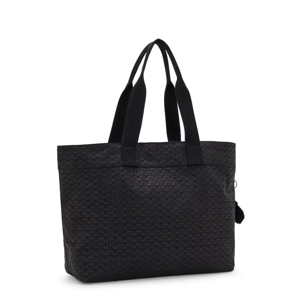 Borsa shopper Kipling Colissa Signature Emb