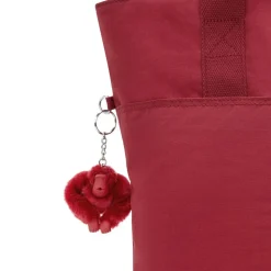 Borsa shopper Kipling Hanifa Funky Red