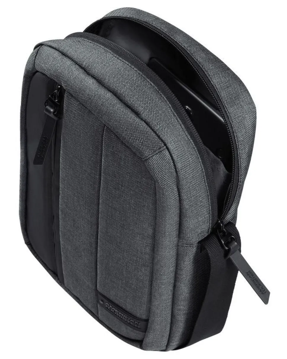 Borsa tracolla American Tourister Streethero Grigia