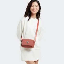 Borsa tracolla Kipling Abanu Grand Rose