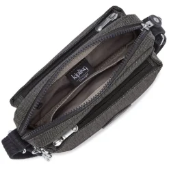 Borsa tracolla Kipling Abanu Black Peppery