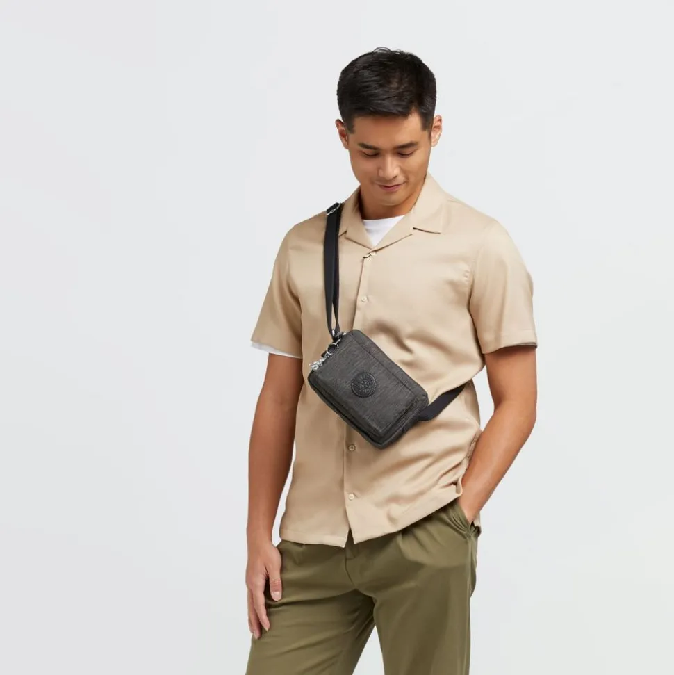 Borsa tracolla Kipling Abanu Black Peppery