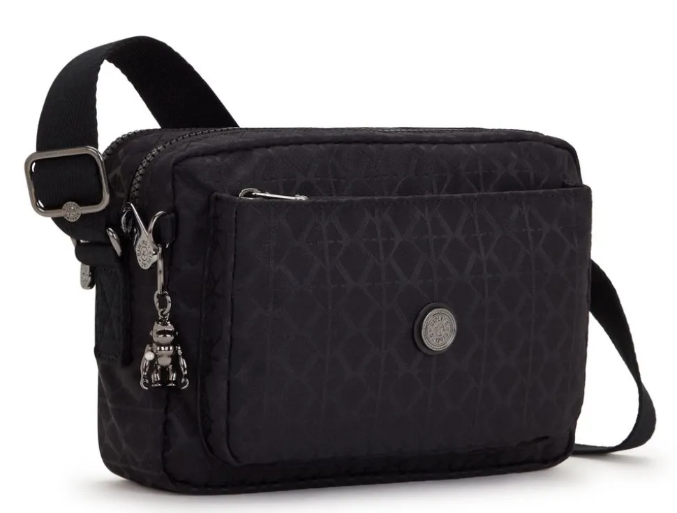 Borsa tracolla Kipling Abanu M Signature Blk Q