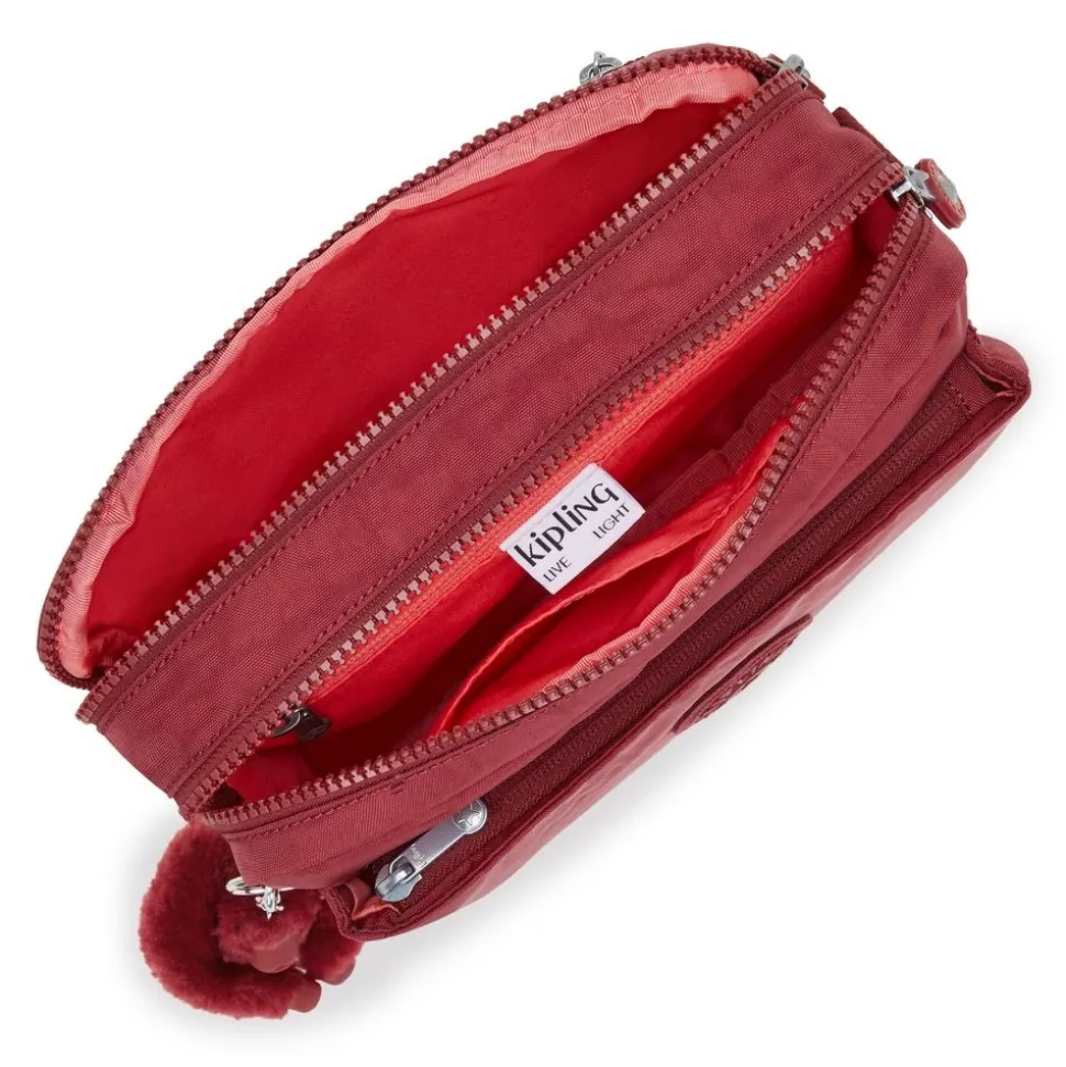 Borsa tracolla Kipling Abanu M Funky Red