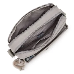 Borsa tracolla Kipling Abanu M Grey Gris