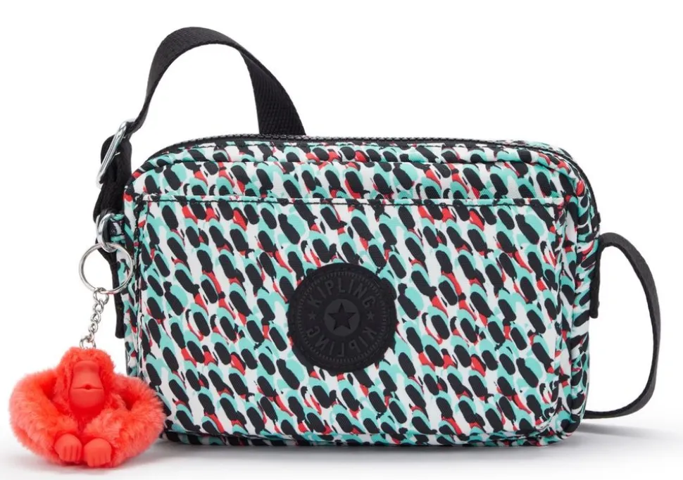 Borsa tracolla Kipling Abanu Abstract Print