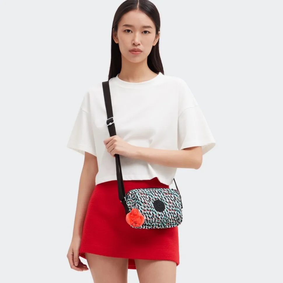 Borsa tracolla Kipling Abanu Abstract Print