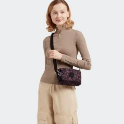 Borsa tracolla Kipling Abanu Happy Squares