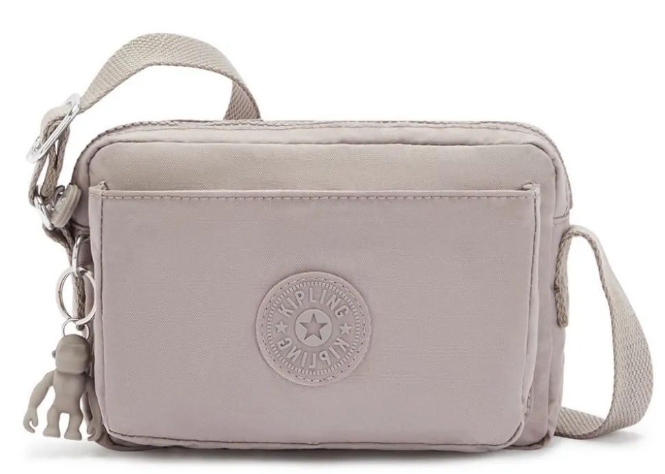 Borsa tracolla Kipling Abanu Grey Gris